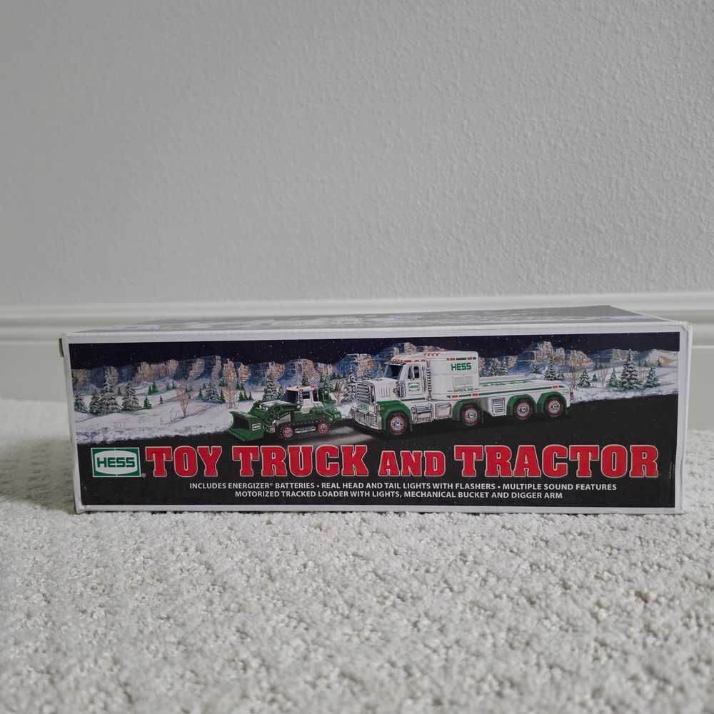 2013 Hess Toy Truck and Tractor Motorized with Lights and Sounds Collectible